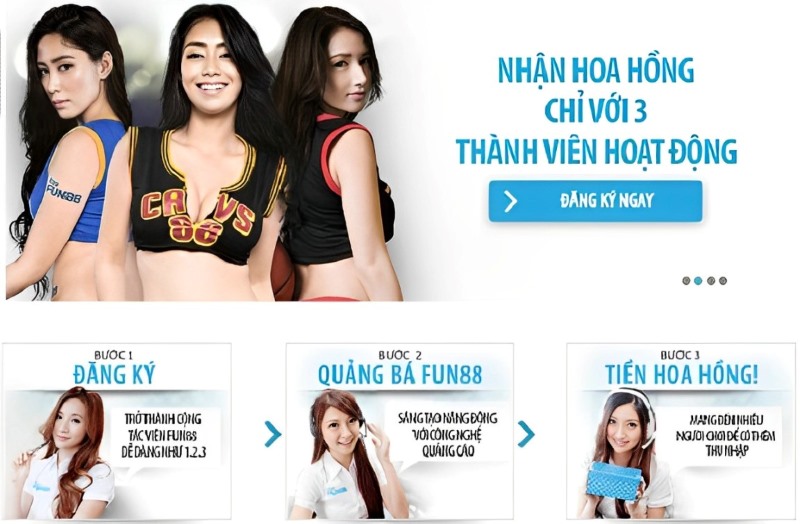 Ưu đãi khủng từ nhà cái dành riêng cho đại lý Fun88