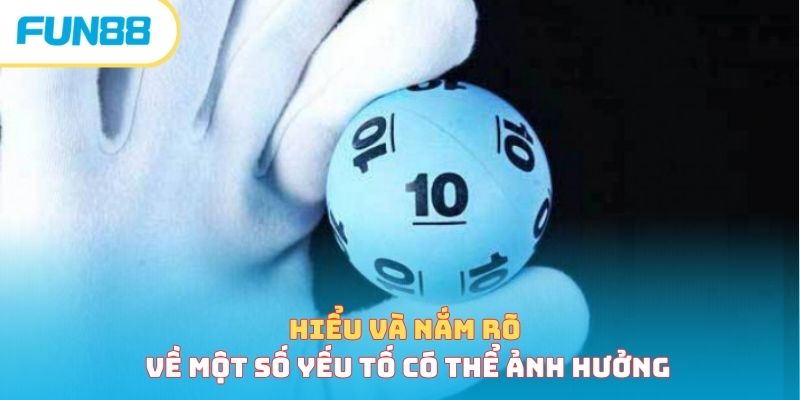 Lưu ý về tỷ lệ trúng vé số